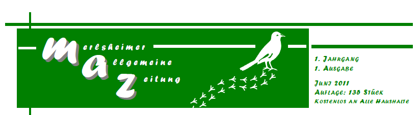 MAZ – Merlsheimer Allgemeine Zeitung