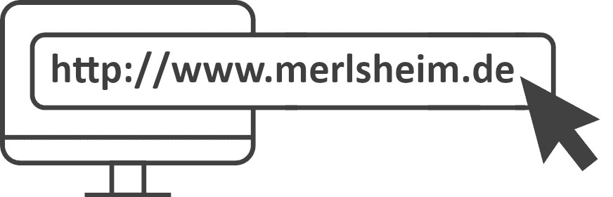 Homepage „www.merlsheim.de“